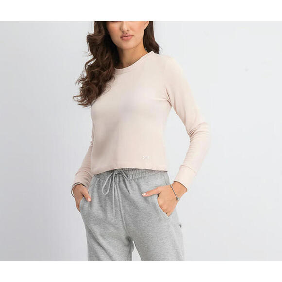 New Under Armour Women's Unstoppable Move Light Back-Zip Training Top, Size M - Picture 3 of 4